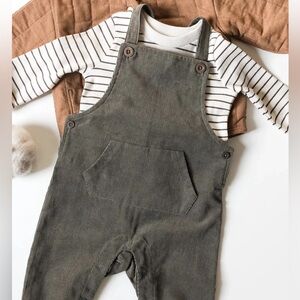 Leo Corduroy Overalls from Colored Organics